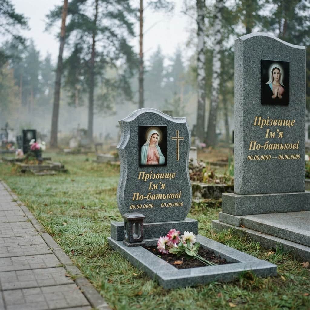 Пам'ятник «Дитячий пам'ятник — танський граніт, складне різьблення» №116 — дитячий пам'ятник, танський, сірий