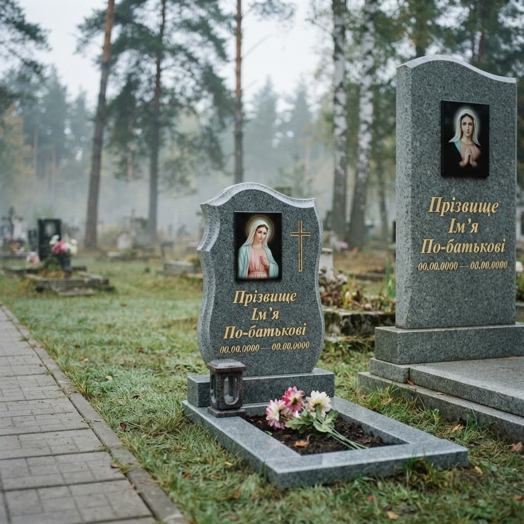 Пам'ятник «Дитячий пам'ятник — танський граніт, складне різьблення» №116 — дитячий пам'ятник, танський, сірий